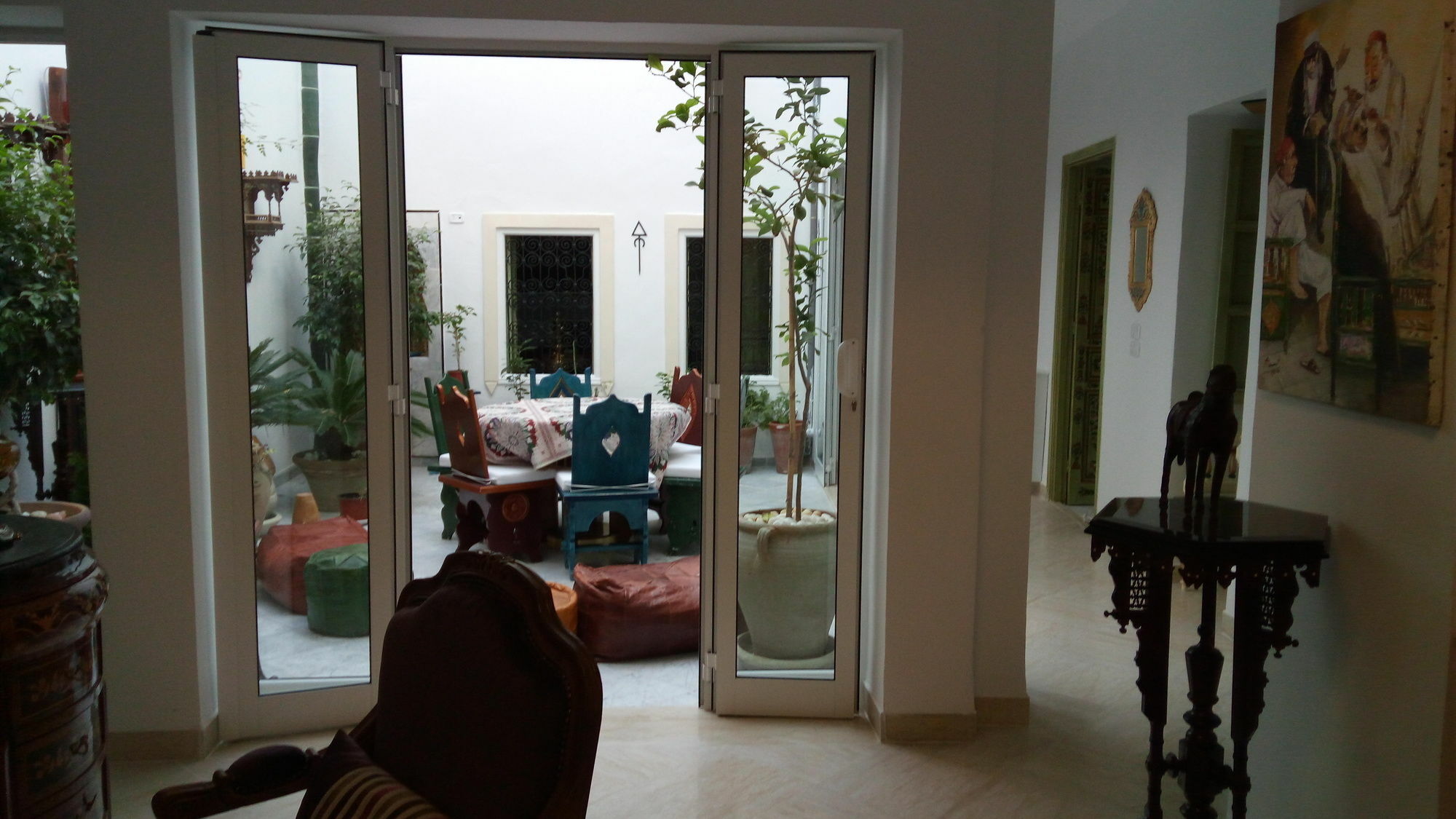 El Patio Courtyard House Hotel Tunis Buitenkant foto